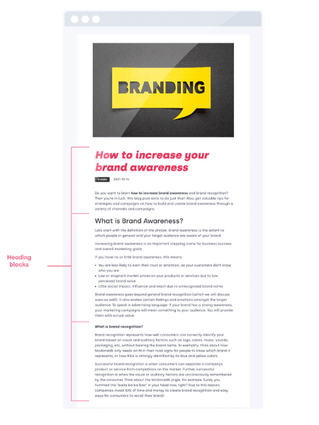 On page SEO