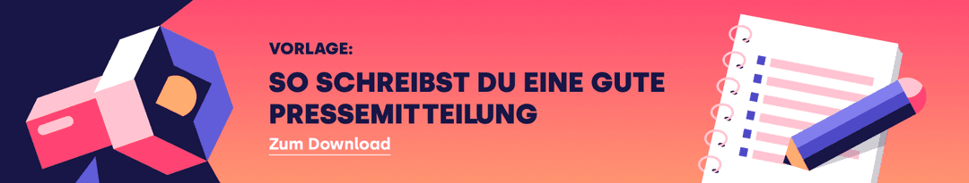 wie schreibt man eine pressemitteilung
