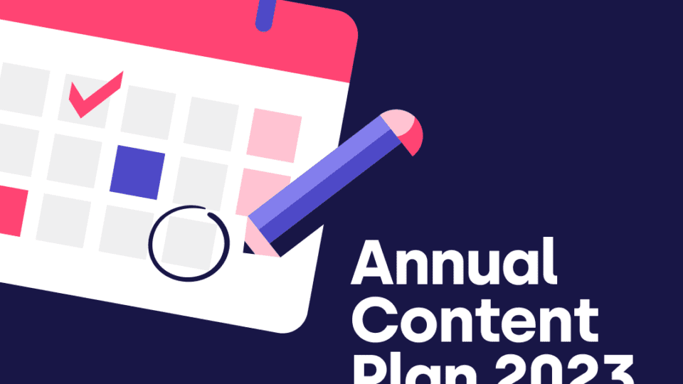 Content plan template 2023