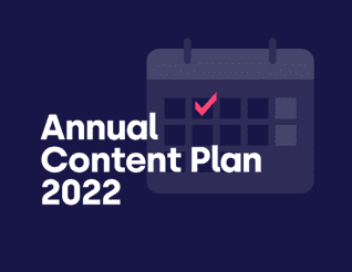 Content plan template 2022