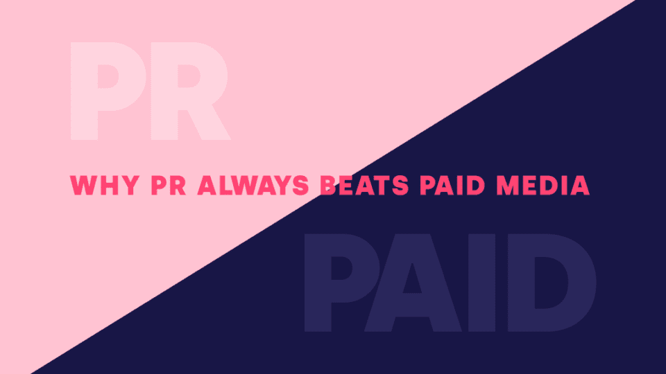 PR beats paid