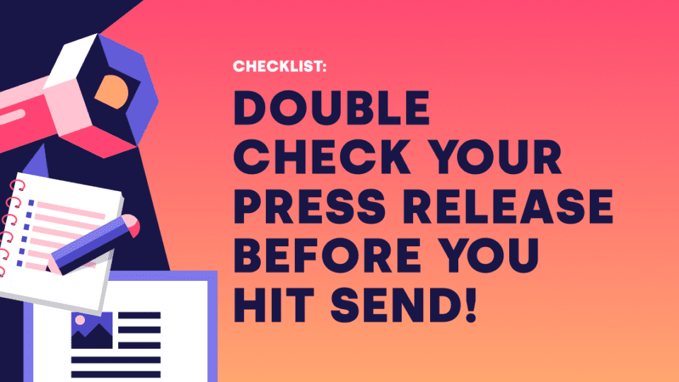 Press release template
