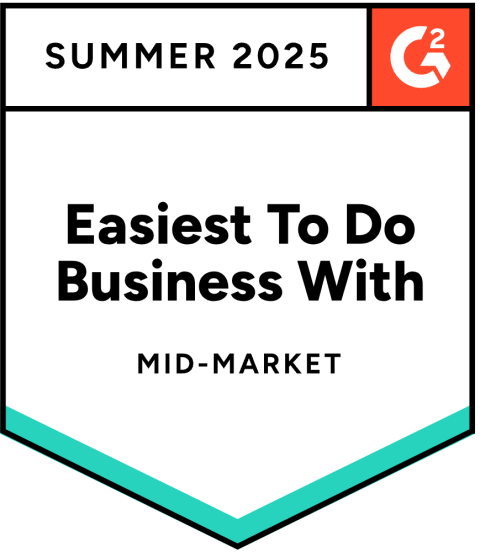 G2 Badge for Mid-Market PR tool
